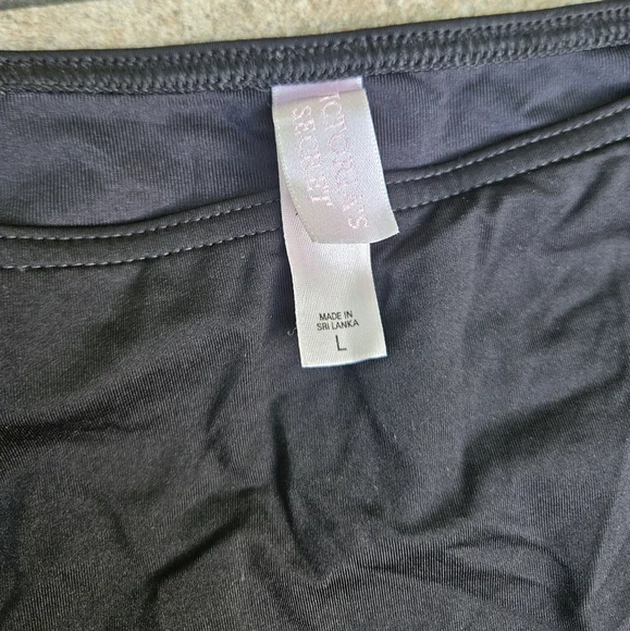 Victoria's Secret black halter tankini set size large - Picture 4 of 4